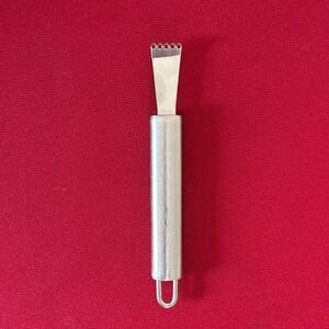 Silver Metal Citrus Zester